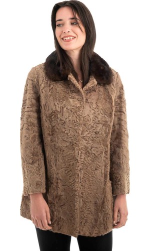 Γνήσια Γυναικεία Φυσική Γούνα - F136