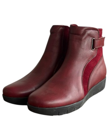 Δερμάτινο Γυναικείo Μποτάκι - F140