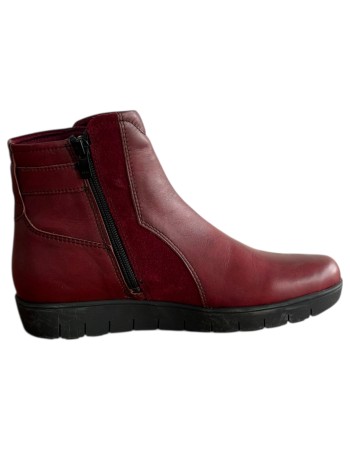 Δερμάτινο Γυναικείo Μποτάκι - F140