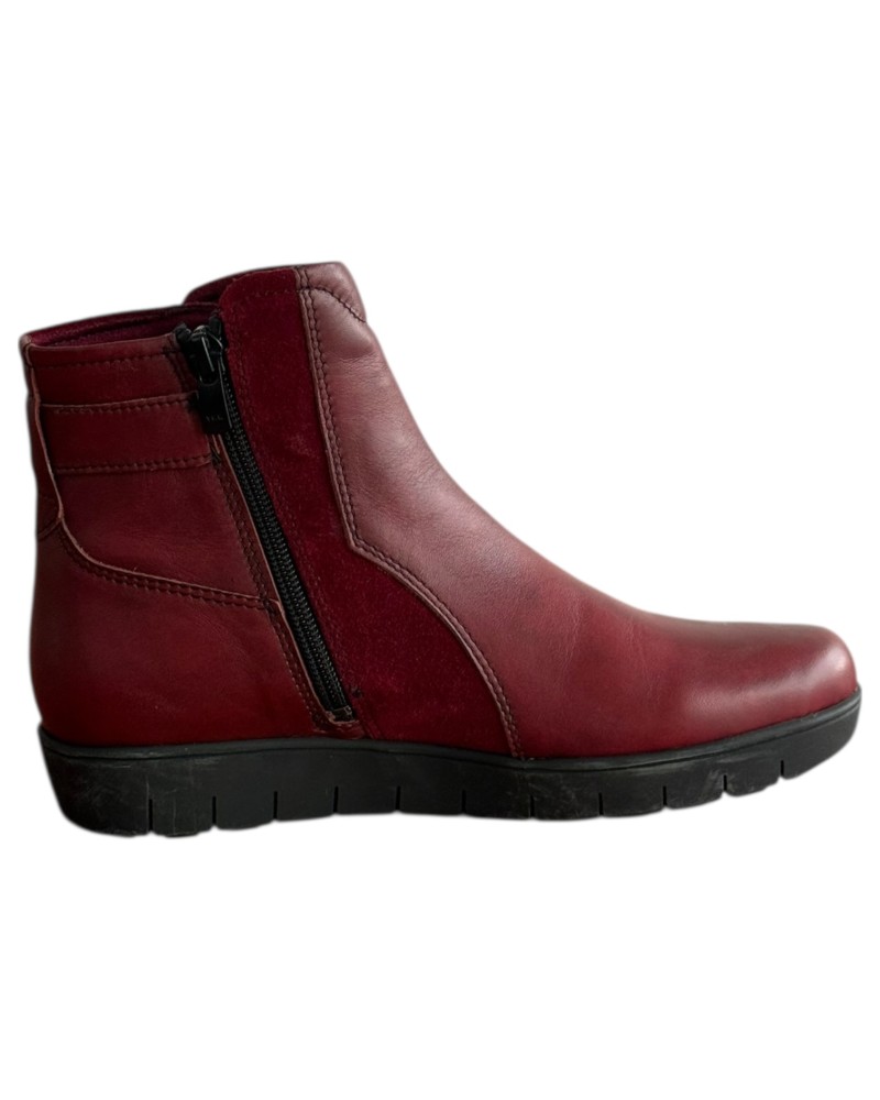 Δερμάτινο Γυναικείo Μποτάκι - F140