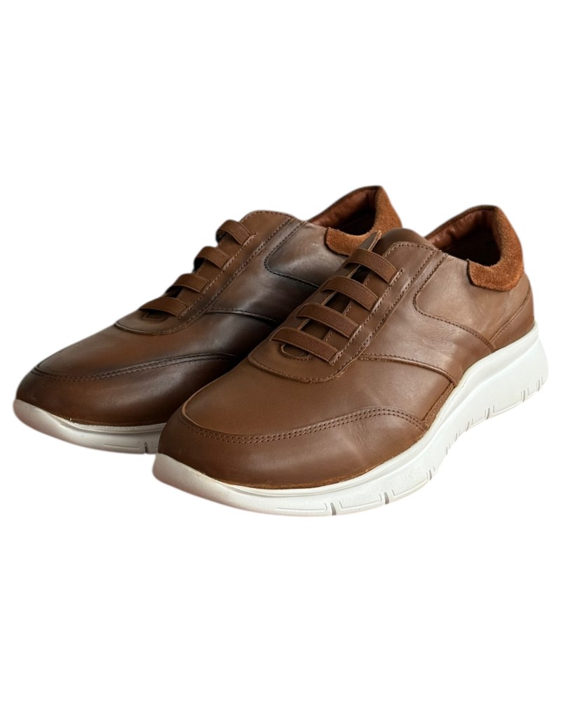  Δερμάτινο Ανδρικό Sneaker - F141