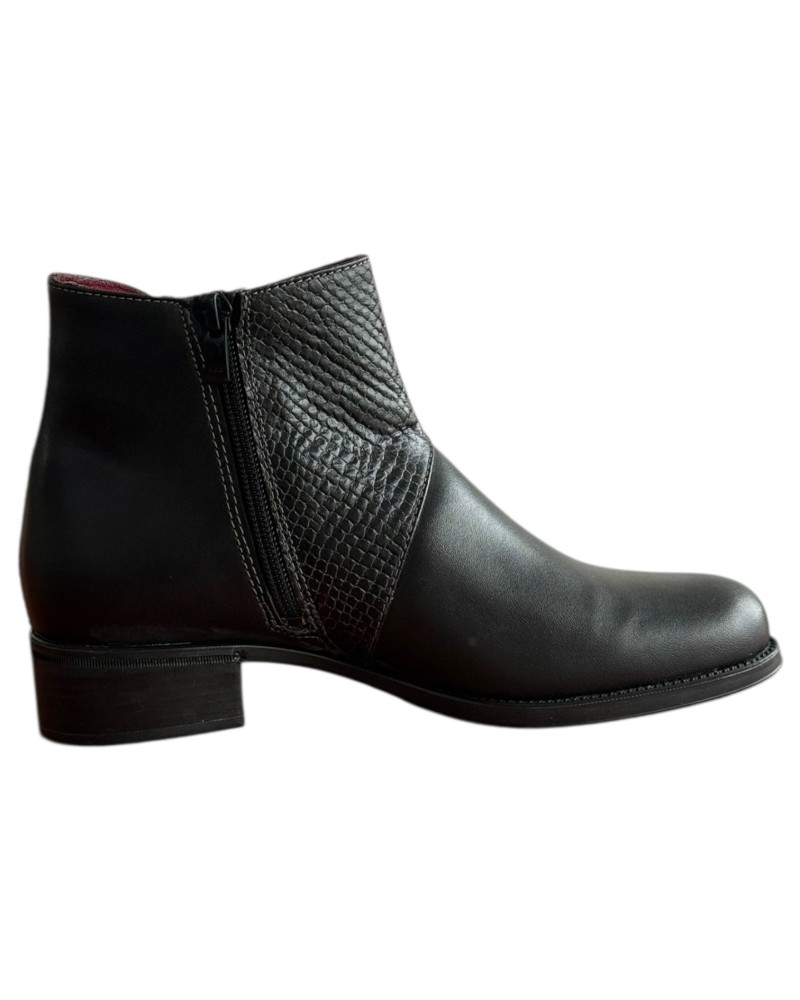 Δερμάτινο Γυναικείo Μποτάκι - F143