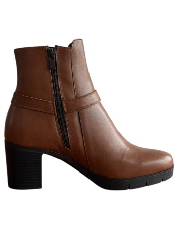Δερμάτινο Γυναικείo Μποτάκι - F147