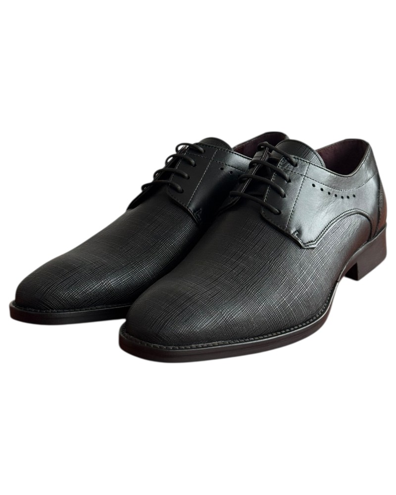  Δερμάτινο Ανδρικό Παπούτσι - F148