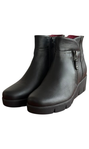 Δερμάτινο Γυναικείo Μποτάκι - F150