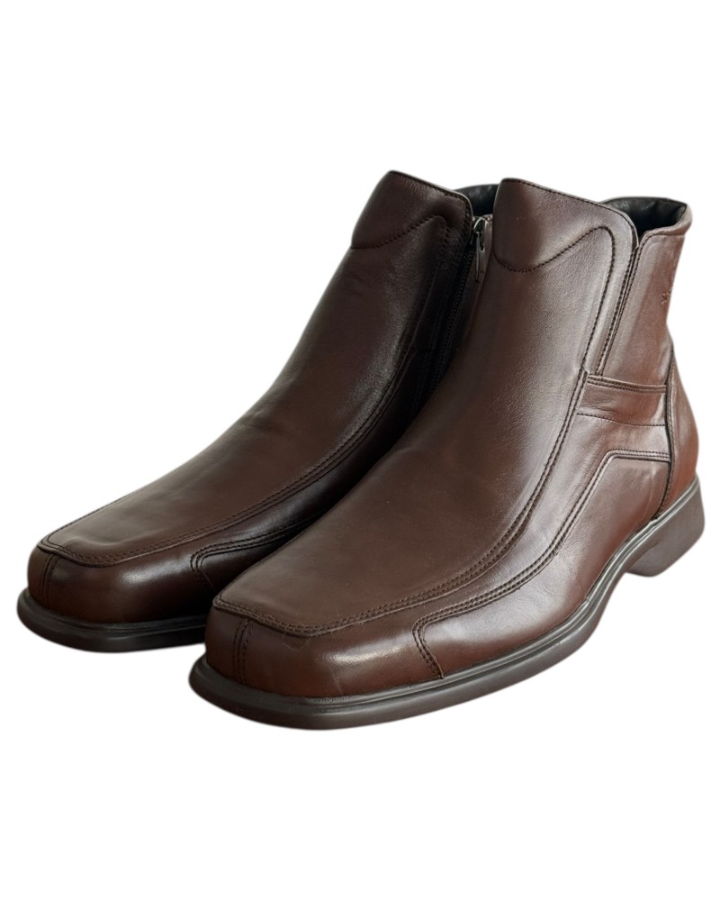  Δερμάτινο Ανδρικό Μποτάκι - F152