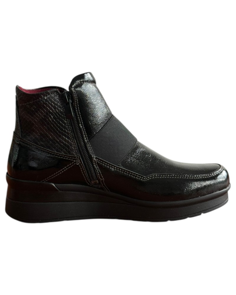 Δερμάτινο Γυναικείo Μποτάκι - F158