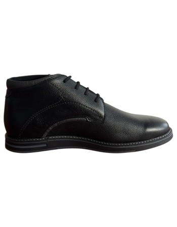  Δερμάτινο Ανδρικό Μποτάκι - F169