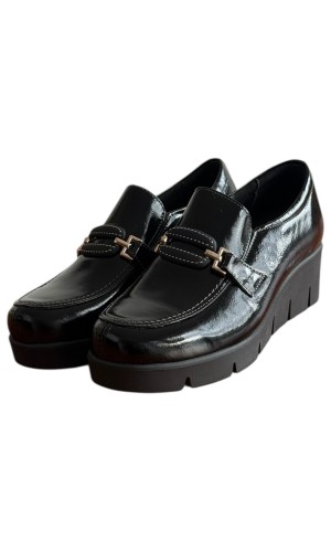  Δερμάτινο Γυναικείo Μοκασίνι - F177