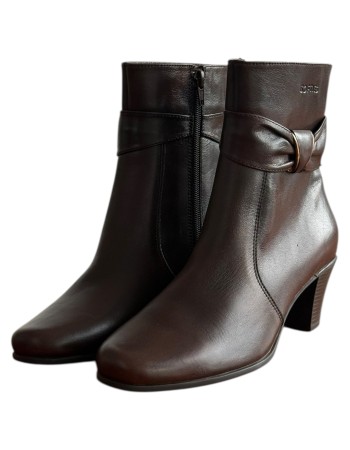 Δερμάτινο Γυναικείo Μποτάκι - F181