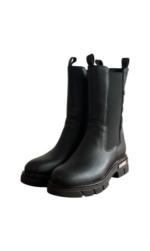 Δερμάτινο Γυναικείo Μποτάκι - F183