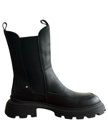 Δερμάτινο Γυναικείo Μποτάκι - F187