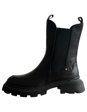 Δερμάτινο Γυναικείo Μποτάκι - F187