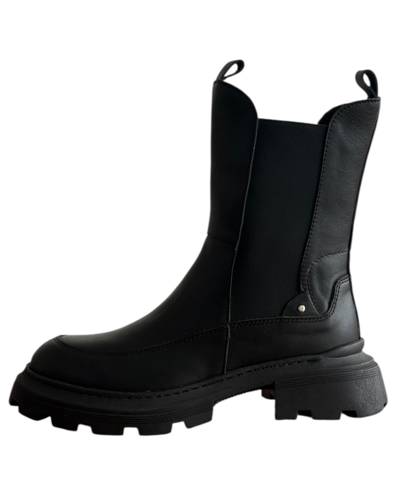 Δερμάτινο Γυναικείo Μποτάκι - F187