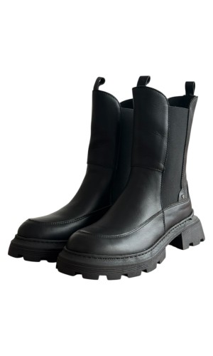 Δερμάτινο Γυναικείo Μποτάκι - F187