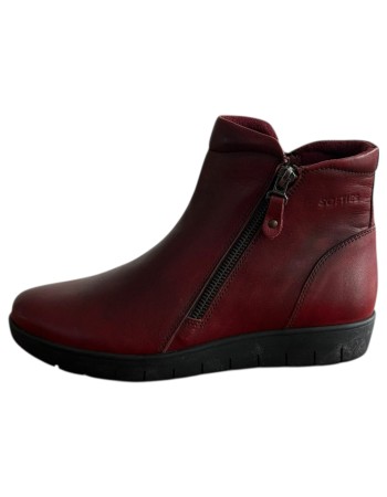 Δερμάτινο Γυναικείo Μποτάκι - F190