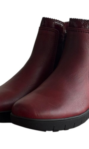 Δερμάτινο Γυναικείo Μποτάκι - F200