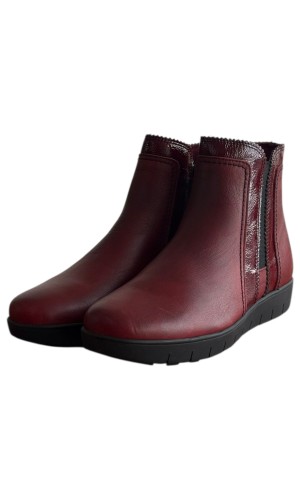 Δερμάτινο Γυναικείo Μποτάκι - F200