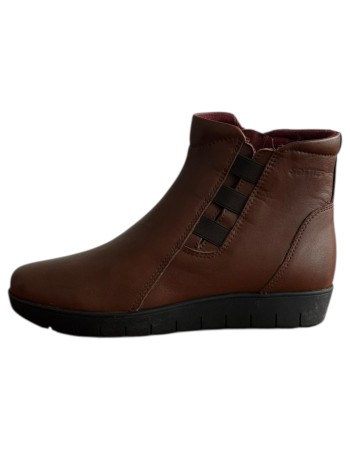 Δερμάτινο Γυναικείo Μποτάκι - F205