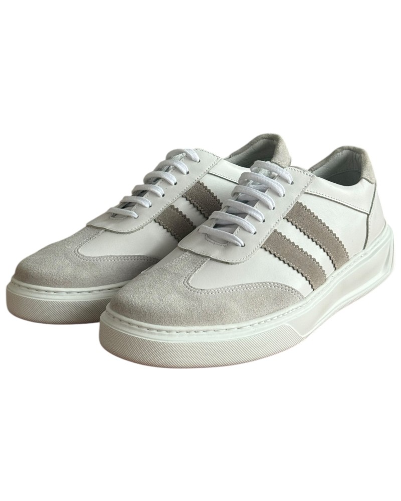  Δερμάτινο Ανδρικό Sneaker - F227