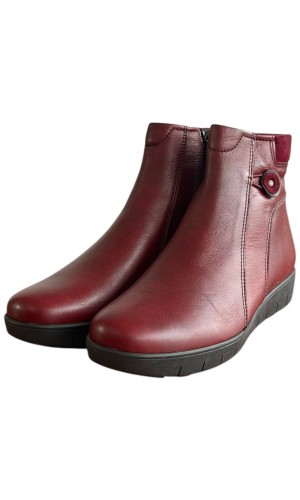 Δερμάτινο Γυναικείo Μποτάκι - F229