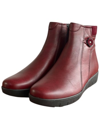 Δερμάτινο Γυναικείo Μποτάκι - F229