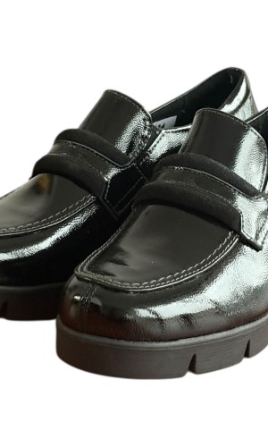  Δερμάτινο Γυναικείo Μοκασίνι - F235