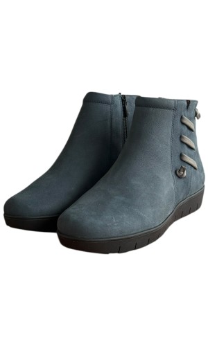 Δερμάτινο Γυναικείo Μποτάκι - F241