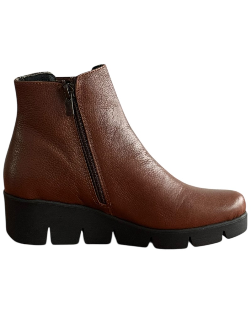 Δερμάτινο Γυναικείo Μποτάκι - F242