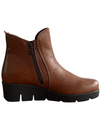 Δερμάτινο Γυναικείo Μποτάκι - F244