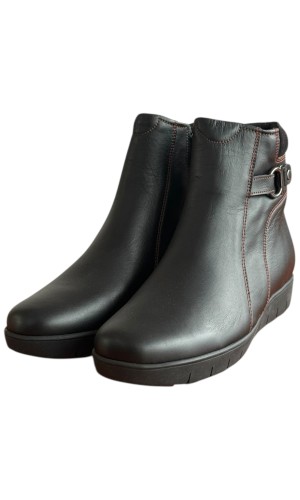 Δερμάτινο Γυναικείo Μποτάκι - F247