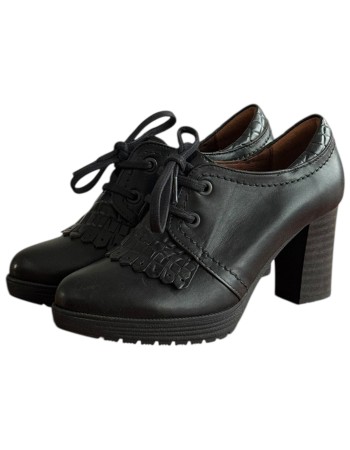 Δερμάτινο Γυναικείo Μποτάκι - F254