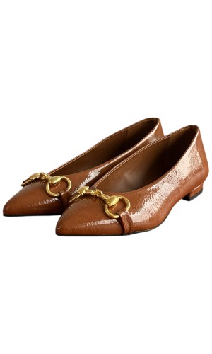 Δερμάτινη Γυναικεία Μπαλαρίνα - F261