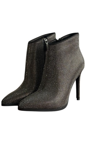 Δερμάτινο Γυναικείo Μποτάκι - F265