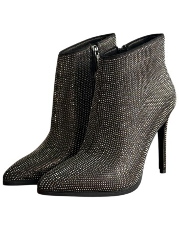 Δερμάτινο Γυναικείo Μποτάκι - F265