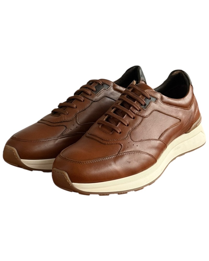  Δερμάτινο Ανδρικό Sneaker - F278