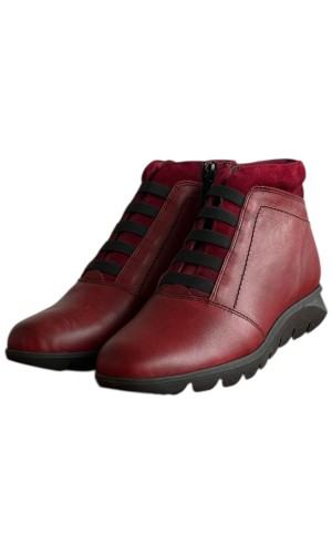 Δερμάτινο Γυναικείo Μποτάκι - F279