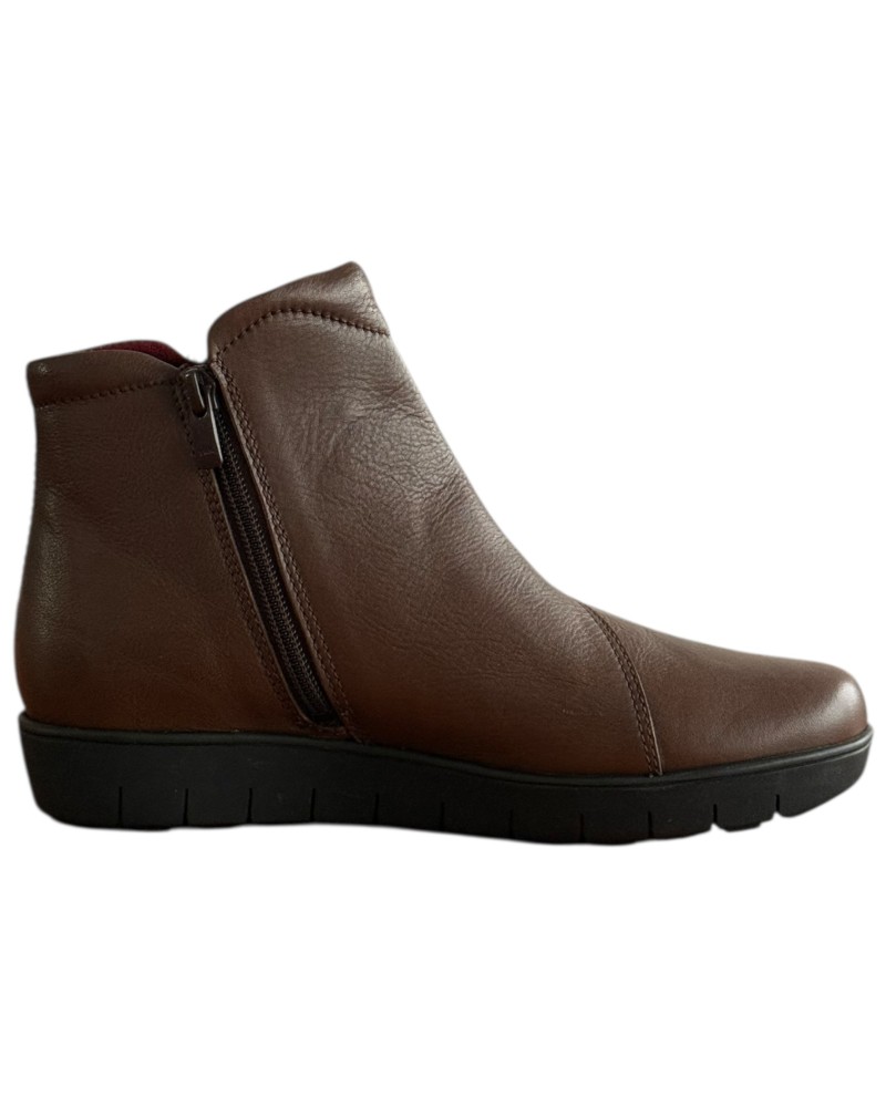 Δερμάτινο Γυναικείo Μποτάκι - F282