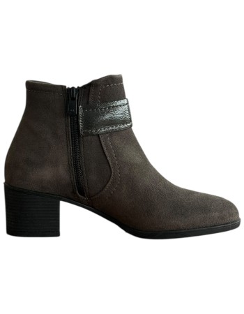 Δερμάτινο Γυναικείo Μποτάκι - F284