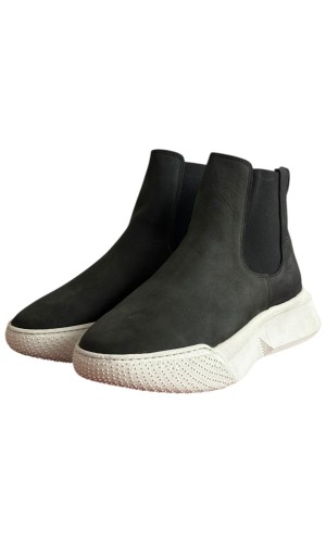  Δερμάτινο Ανδρικό Μποτάκι - F287