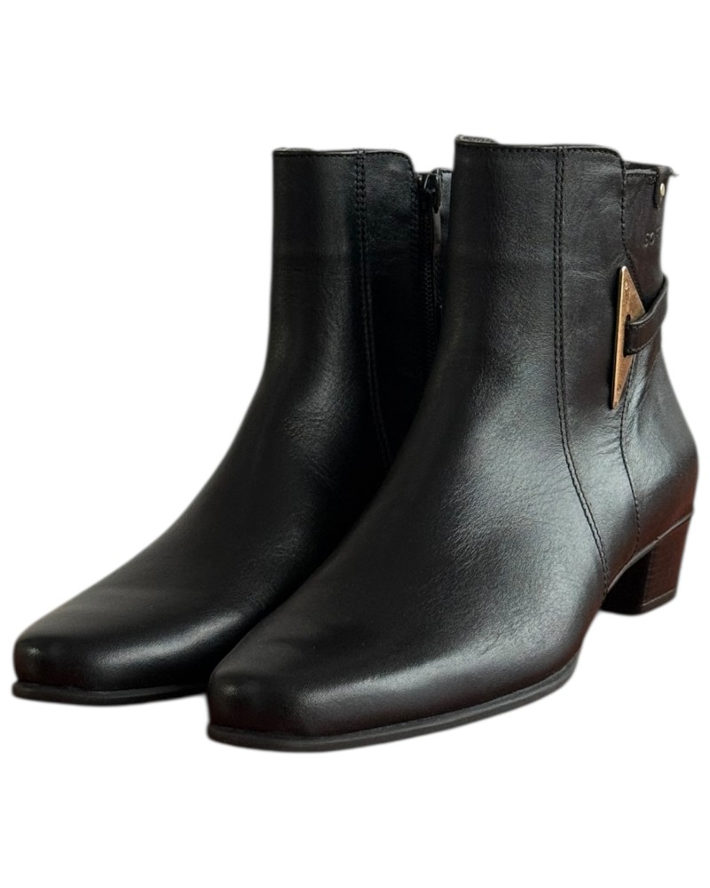 Δερμάτινο Γυναικείo Μποτάκι - F290