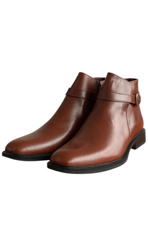  Δερμάτινο Ανδρικό Μποτάκι - F294