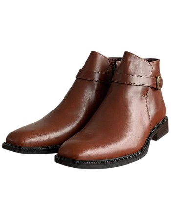  Δερμάτινο Ανδρικό Μποτάκι - F294