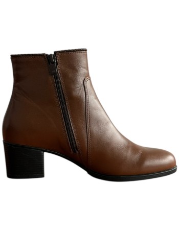 Δερμάτινο Γυναικείo Μποτάκι - F302