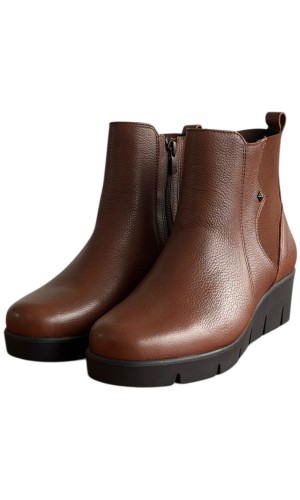 Δερμάτινο Γυναικείo Μποτάκι - F303