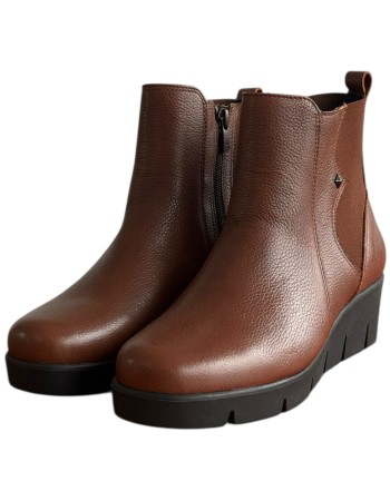 Δερμάτινο Γυναικείo Μποτάκι - F303