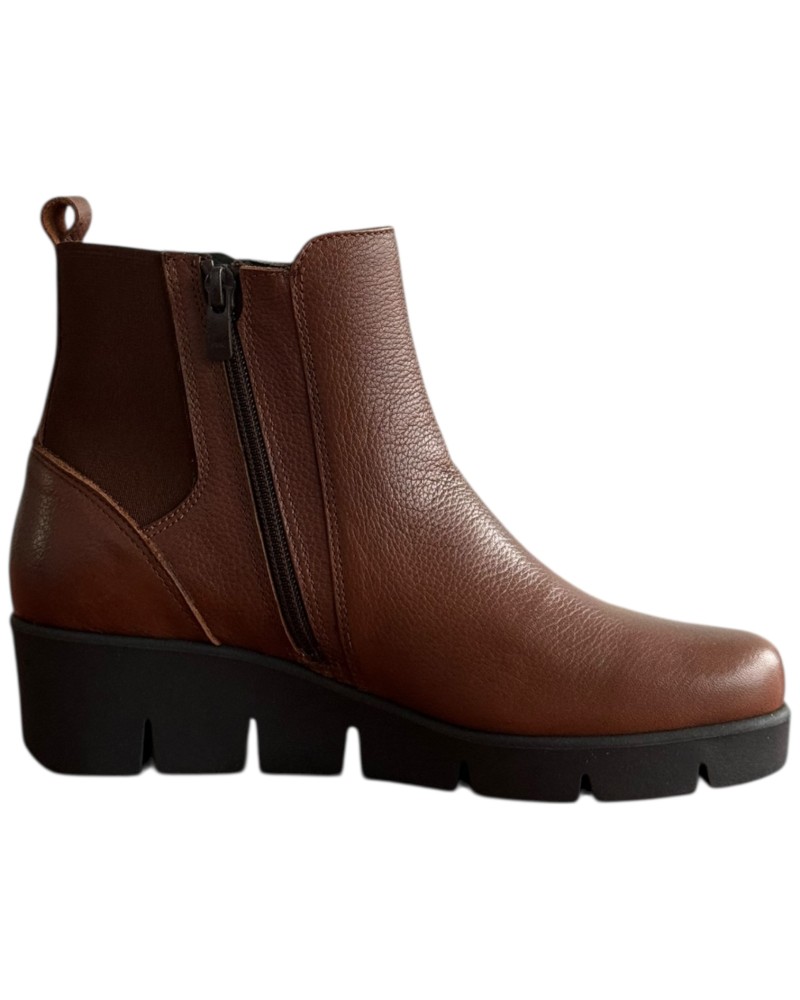 Δερμάτινο Γυναικείo Μποτάκι - F303