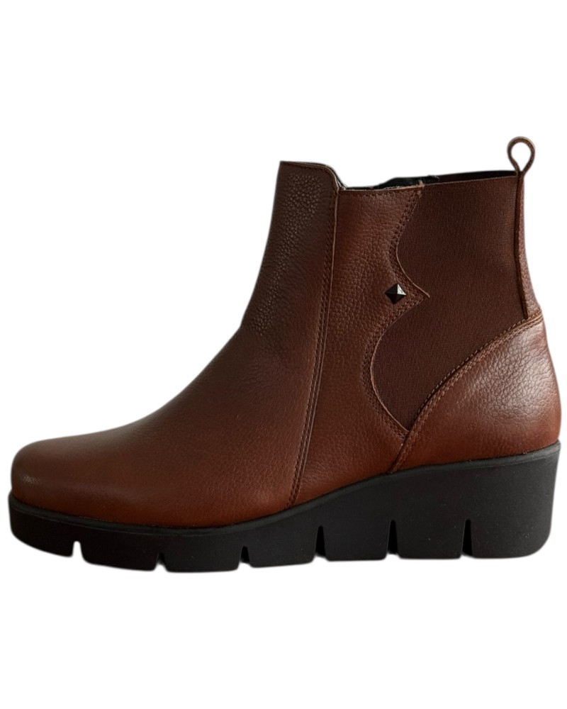 Δερμάτινο Γυναικείo Μποτάκι - F303