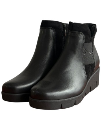 Δερμάτινο Γυναικείo Μποτάκι - F305