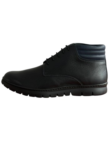  Δερμάτινο Ανδρικό Μποτάκι - F311